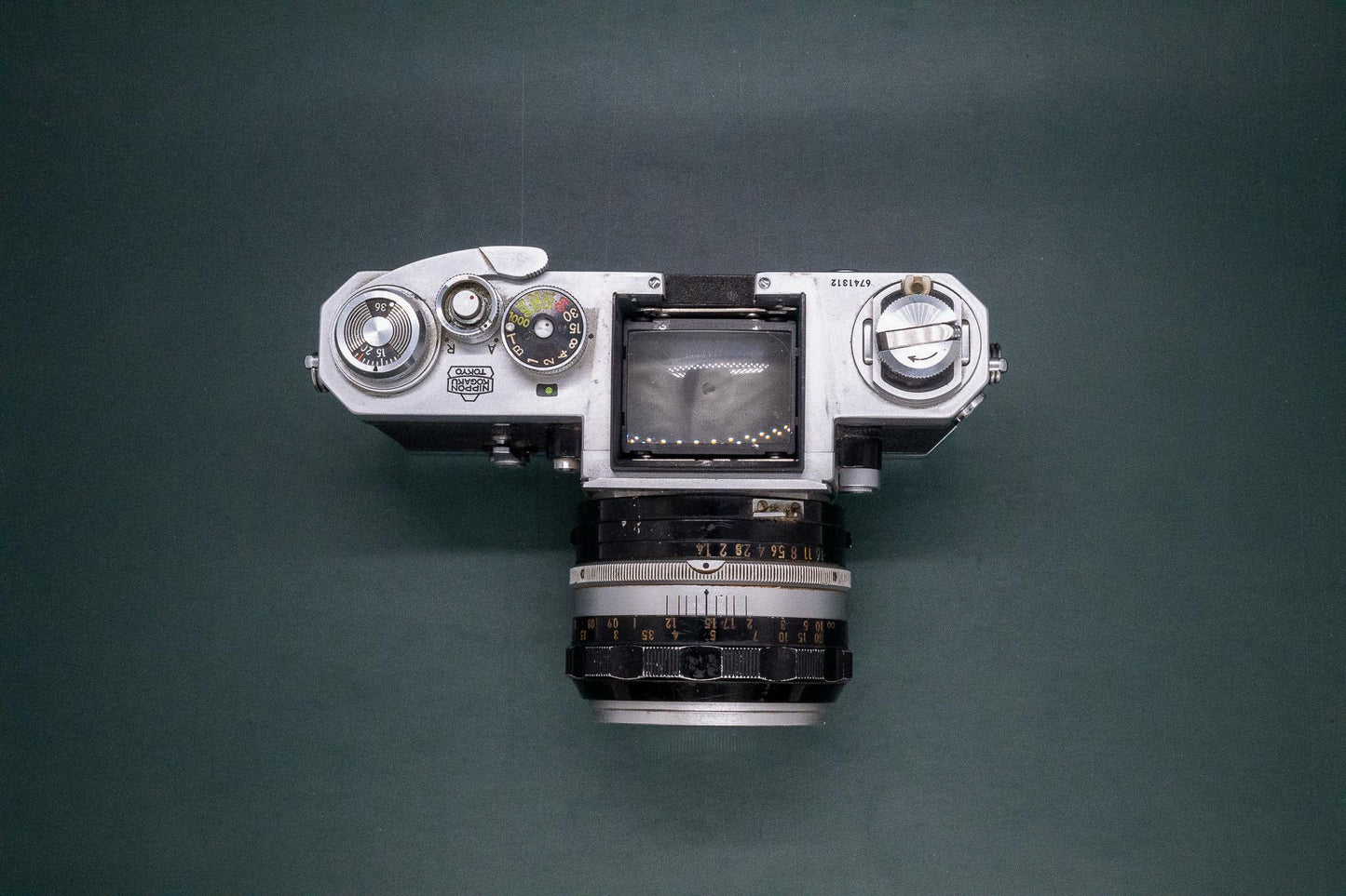 Nikon F with 50mm F/1.4 NIKKOR-S Lens