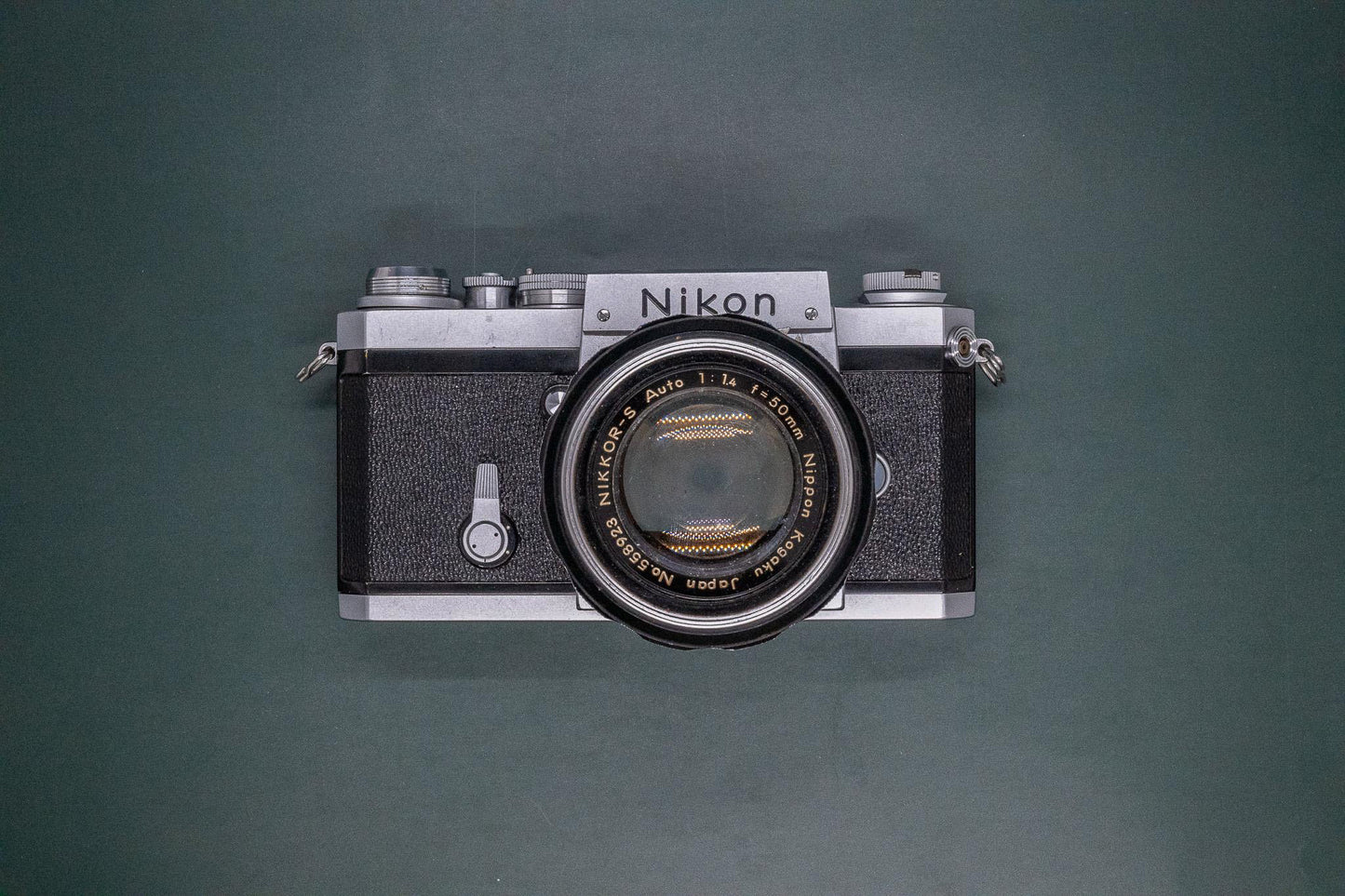 Nikon F with 50mm F/1.4 NIKKOR-S Lens