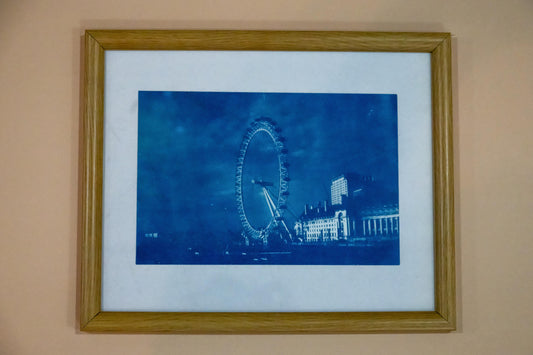 London Eye Cyanotype on Paper