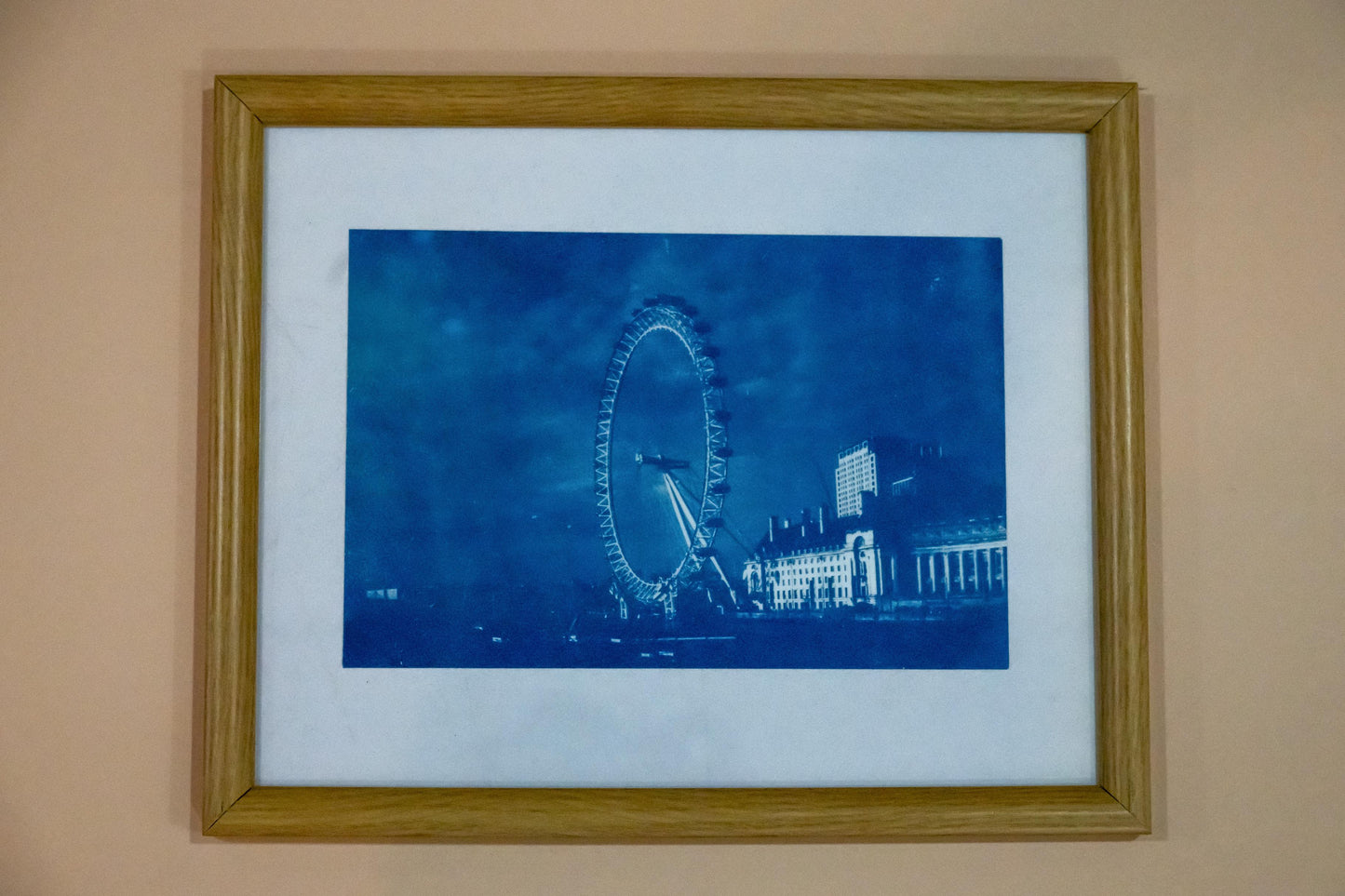 London Eye Cyanotype on Paper