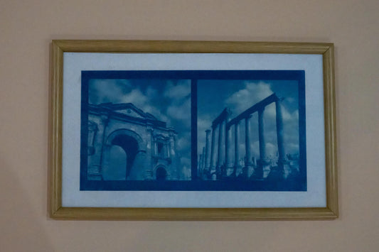 Jerash Cyanotype on Paper